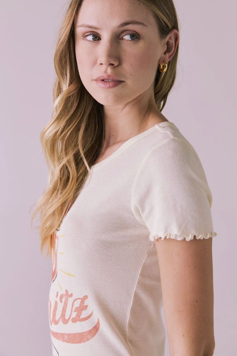 CAMISETA SPRITZ Crudo