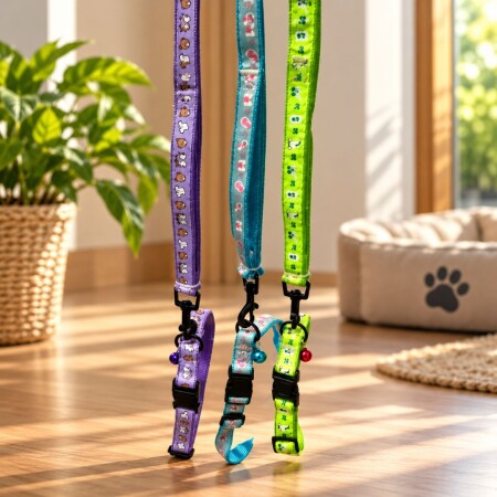 CORREA PARA MASCOTA CON COLLAR 120 MTS CORREA PARA MASCOTA CON COLLAR 120 MTS