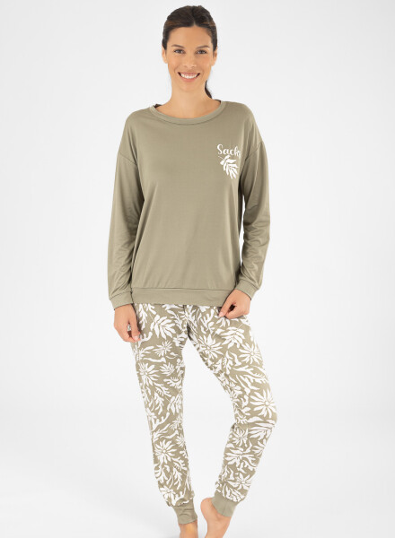 PIJAMA LAVANDER GREEN