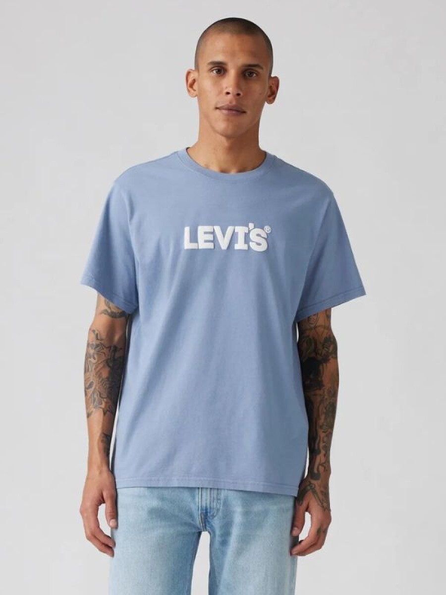 Remera Algodón Levi´s - Celeste 