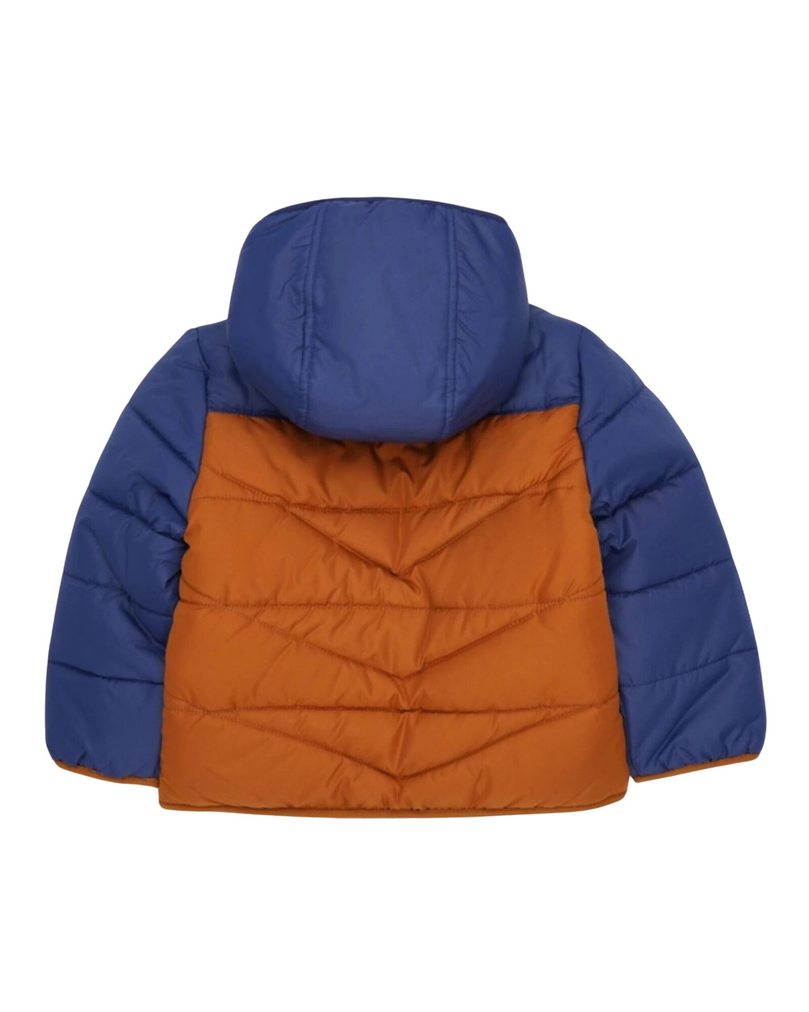 Campera resistente al agua, diseño colorblock. Talles 2-4T Sin color