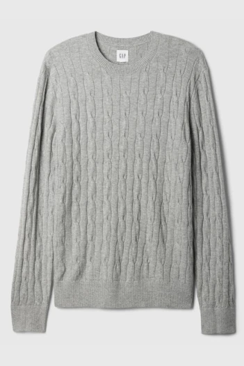 Buzo Cashsoft Ochos Hombre Heather Grey