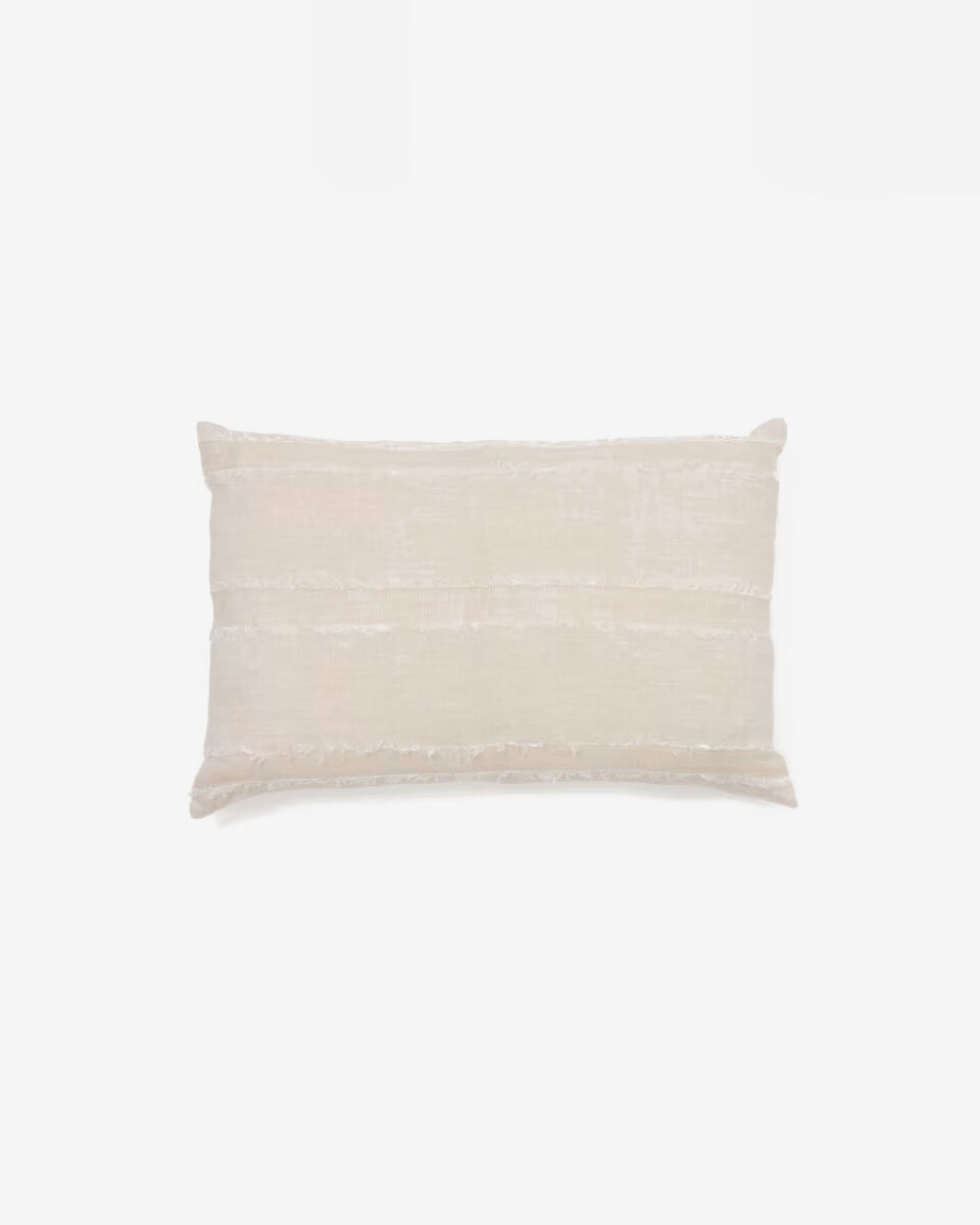 Cojín Neris - beige 100% lino 40 x 60 cm 