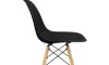 Silla Eames Pack 4 Unidades Calidad Premium Negro
