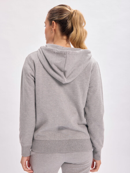 Chaqueta deportiva Gris Melange Claro