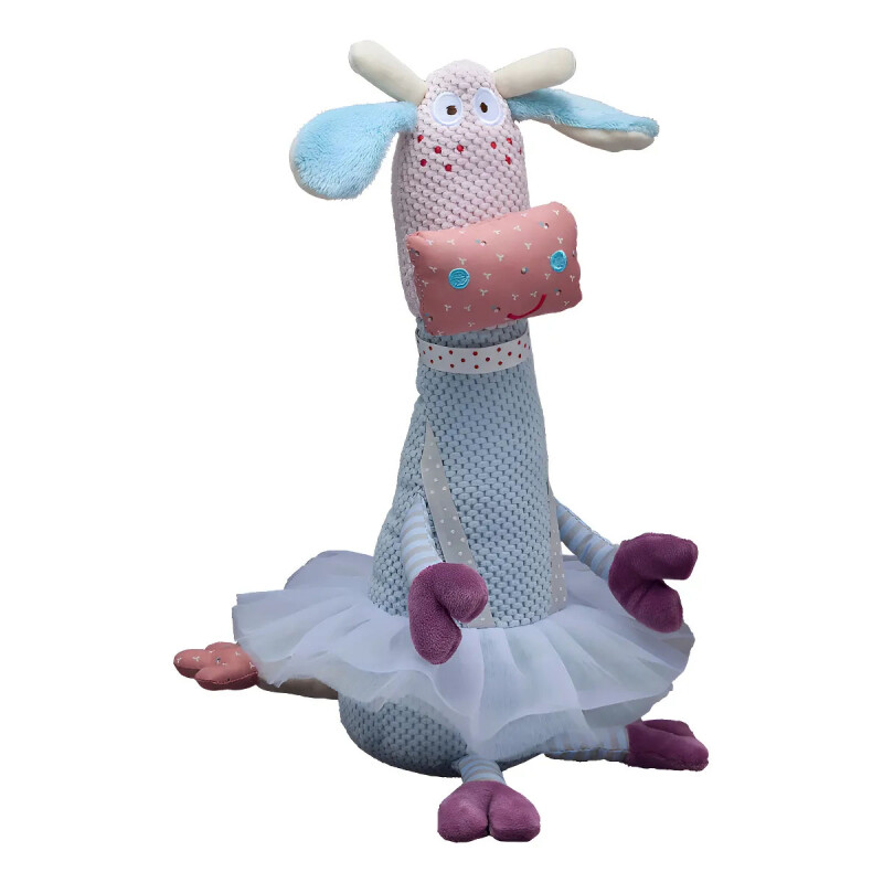 Peluche con sonajero Jirafa con tutu Storki Peluche con sonajero Jirafa con tutu Storki