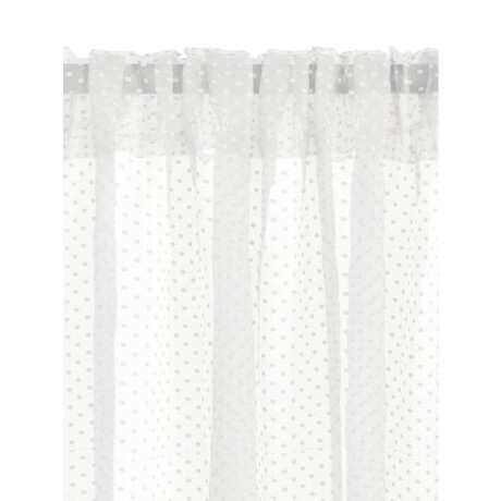 Cortina Lya 1X140X300 Blanco