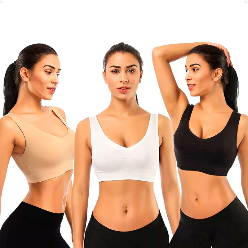 Soutien Top Deportivo Beige Talla XS-S