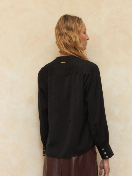 BLUZA ALLIE AZEDA NEGRO
