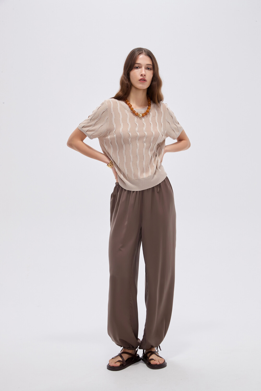 Remera Gruae Beige