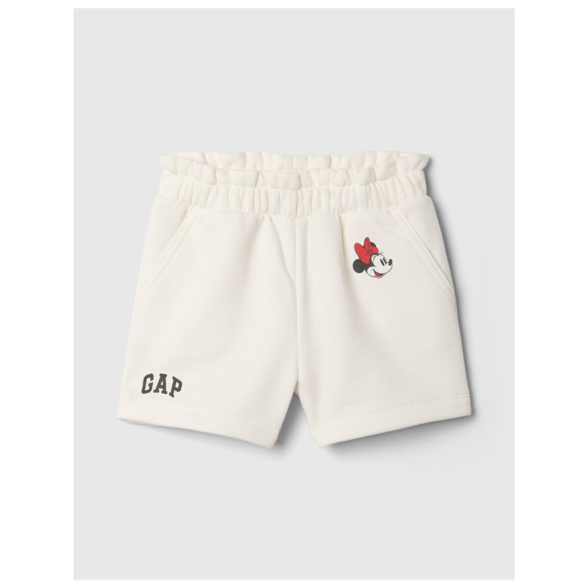 DIS 365 MINNIE FLC SHORT - NEW OFF WHITE 