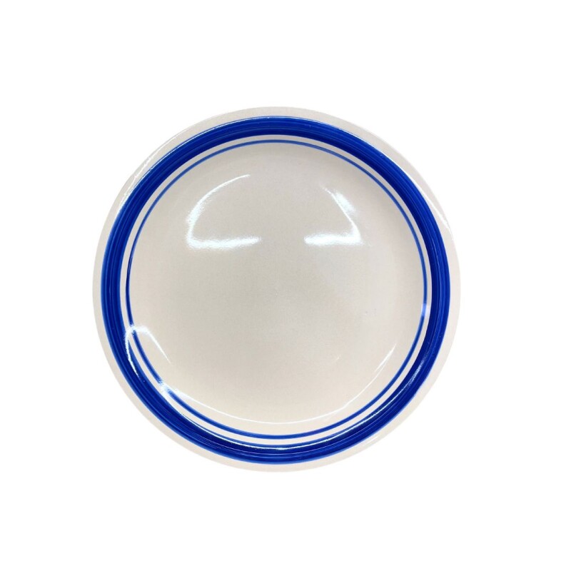 PLATO PLAYO DE PORCELANA HANDPRINTED • 26,5cm PLATO PLAYO DE PORCELANA HANDPRINTED • 26,5cm