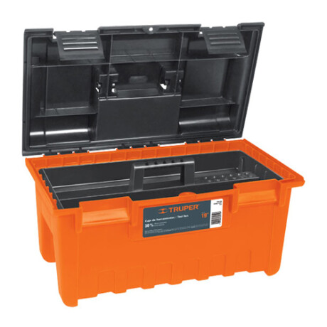 CAJA HERRAMIENTAS (48X27X25) POLIPROPILENO GRIS TRUPER CHA-19N N/a