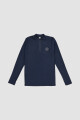 Tshirt zipper Azul