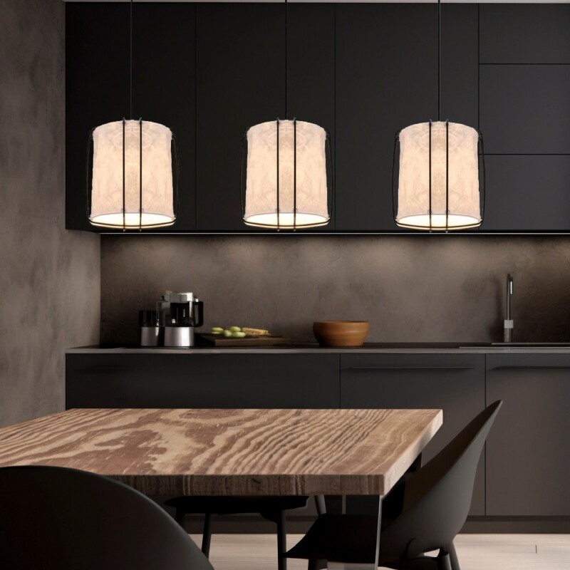 ARTEFACTO COLGANTE DECORATIVO KIOTO TRIPLE Lámpara Colgante Kioto Triple