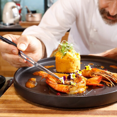 Plato Llano Coupe Pluto 28 cm Porcelana Corona Plato Llano Coupe Pluto 28 cm Porcelana Corona