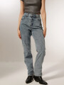 Pantalon Gera Azul Grisaceo
