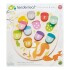 Juguete Cuenta Bellotas Tender Leaf Madera Niños Infantil Juguete Cuenta Bellotas Tender Leaf Madera Niños Infantil