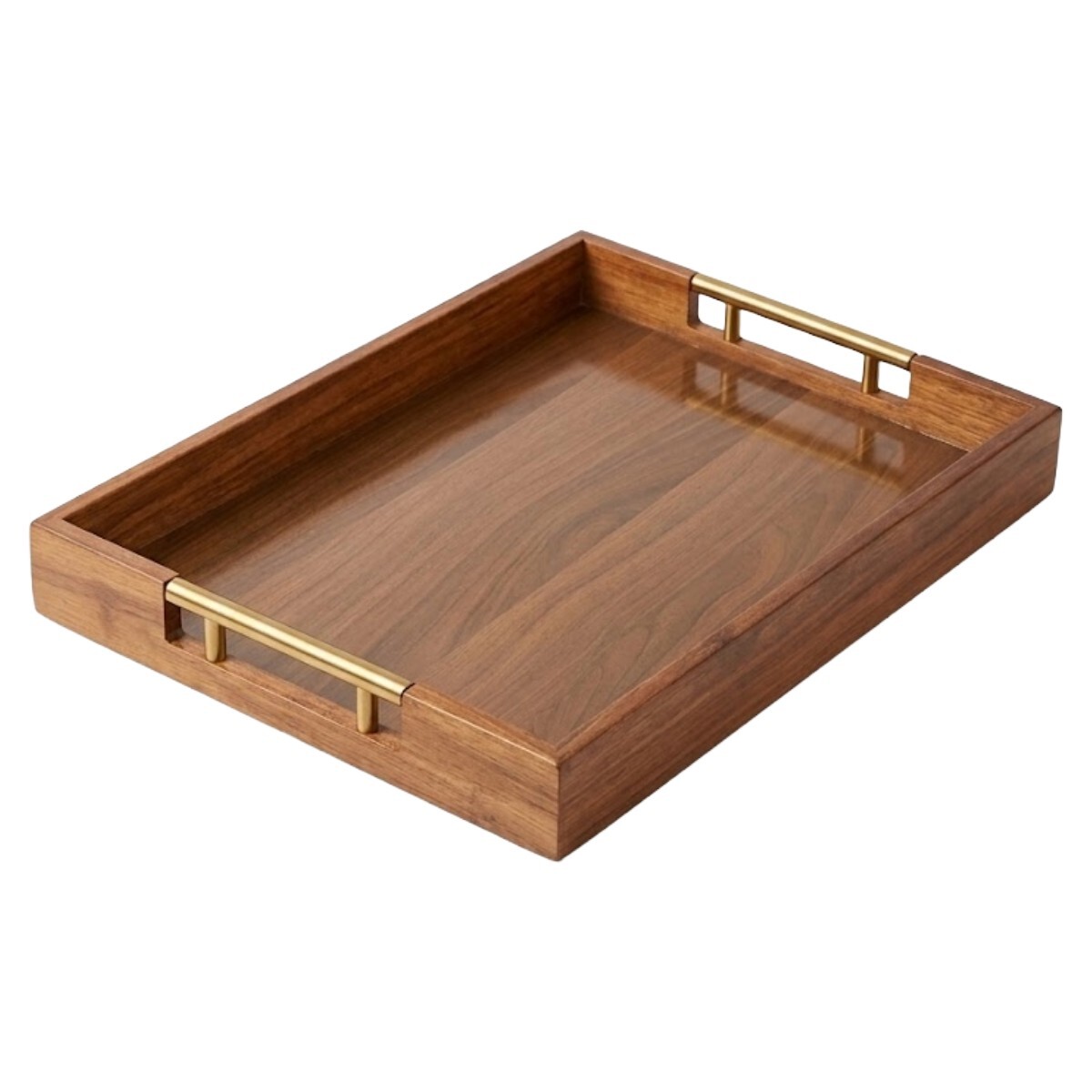 BANDEJA RECT BAMBU MARRON GDE 
