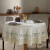 Mantel Redondo Renova Dohler 180 cm CHARLOTTE