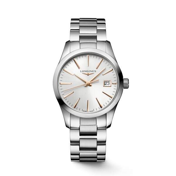 Reloj LONGINES Conquest Classic Medium con esfera plateada Reloj LONGINES Conquest Classic Medium con esfera plateada