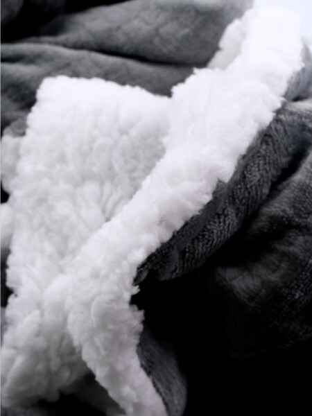 MANTA SHERPA 1 PLAZA GRIS