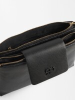 Bolso Bandolera Doble negro