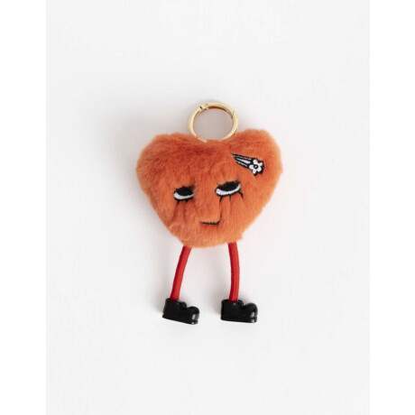 Llavero Y Bag Charm Broken Hearts Combinacion Multicolor