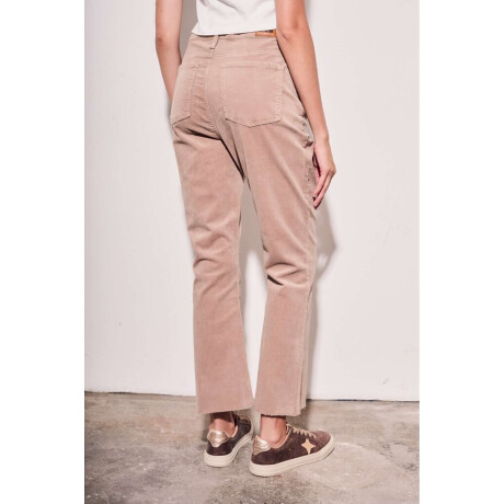 Jean Flare Corduroy Beige
