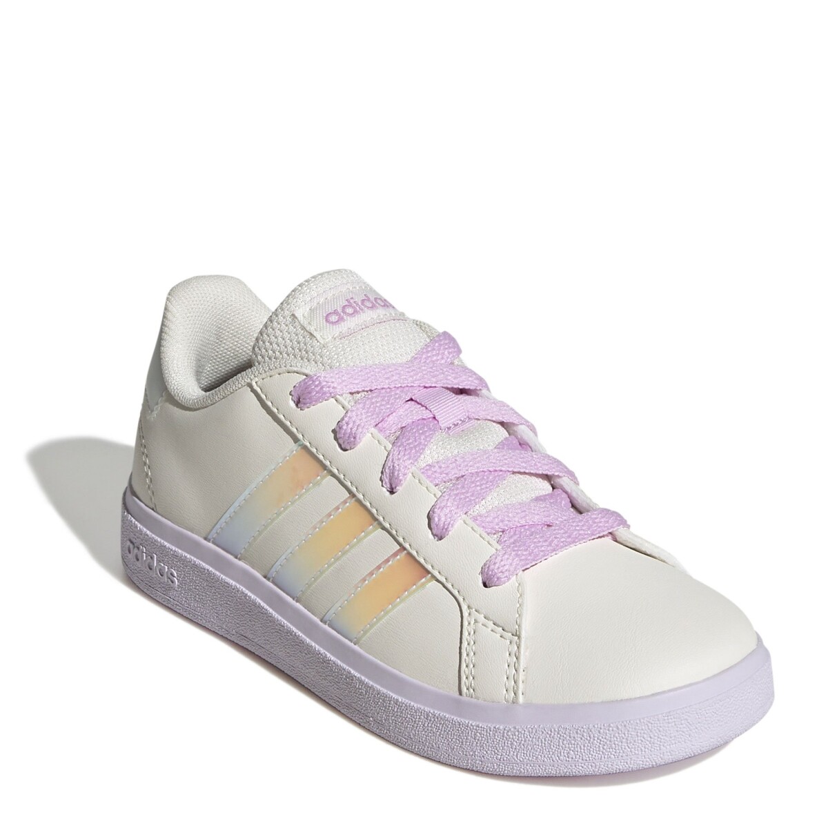 Championes Infantiles Adidas COTI - Blanco - Lila 