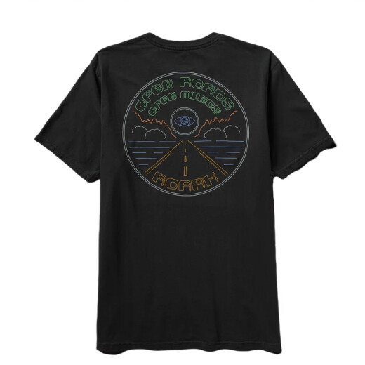 Remera Roark Open Roads - Negro Remera Roark Open Roads - Negro