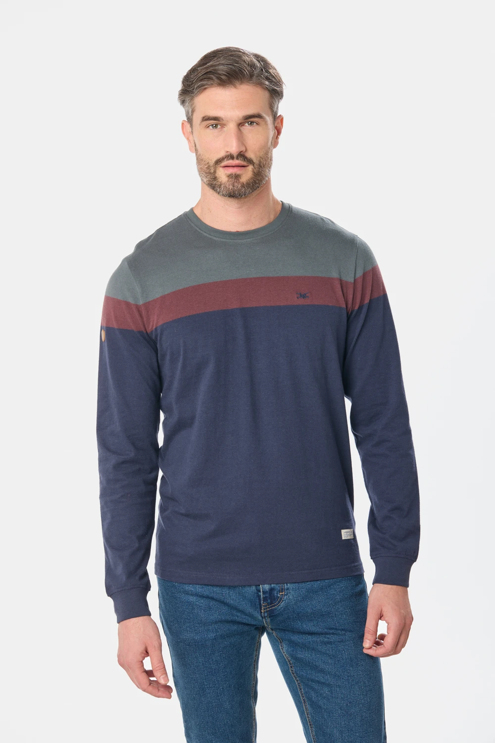 REMERA RAYADA Verde