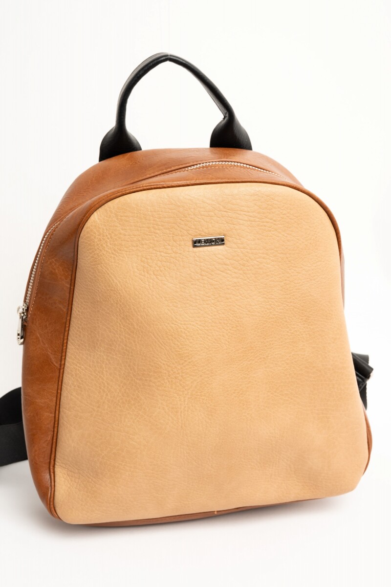 Mochila Combinada Cuero Vegano Multi