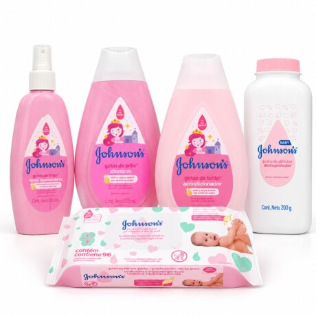 Pack Johnson's Baby Gotas de Brillo Rutina Completa Pack Johnson's Baby Gotas de Brillo Rutina Completa