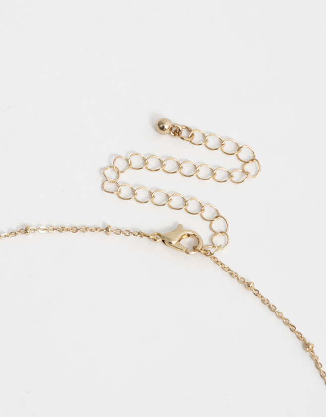 Cadena Corta con Dije Birthflowers Cortos Birthflowers - Dorado