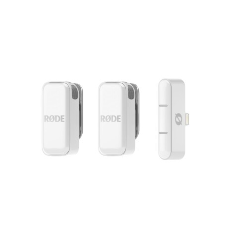 Microfono Usb Rode Wireless Micro Blanco Con Lighting Microfono Usb Rode Wireless Micro Blanco Con Lighting