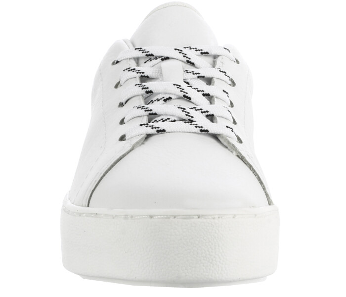 Deportivo acordonado Branco/Branco/Dorado