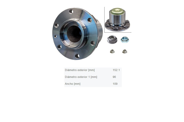 Rueda Del Maza Mercedes Benz Sprinter 311Cdi 315Cdi 415Cdi 515Cdi Furgón Carrocería 907/Sprinter 316Cdi – 416Cdi – 516Cdi – Carr Rueda Del Maza Mercedes Benz Sprinter 311Cdi 315Cdi 415Cdi 515Cdi Furgón Carrocería 907/Sprinter 316Cdi – 416Cdi – 516Cdi – Carr