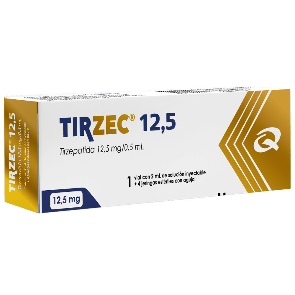 TIRZEC 12,5 MG SOL INYECT X2ML+4 JERINGA única