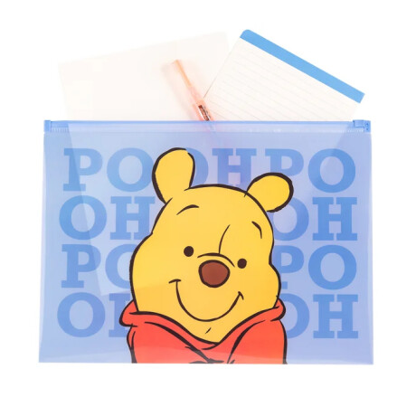 Sobre Zip Mooving Licencia A4 Winnie Pooh