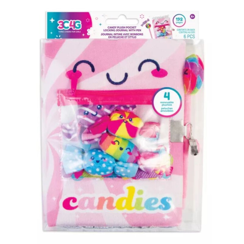 Diario intimo Candy con cierre Diario Intimo Candy Con Cierre