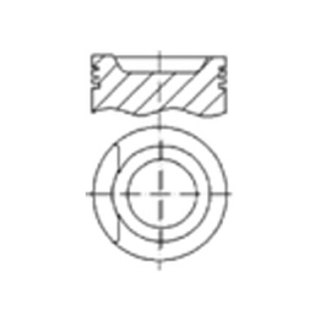 PISTON VOLKSWAGEN SUBCONJ.C/AROS PERNO 050 GOL 1.6MI AP 98/ 81MM MAHLE PISTON VOLKSWAGEN SUBCONJ.C/AROS PERNO 050 GOL 1.6MI AP 98/ 81MM MAHLE