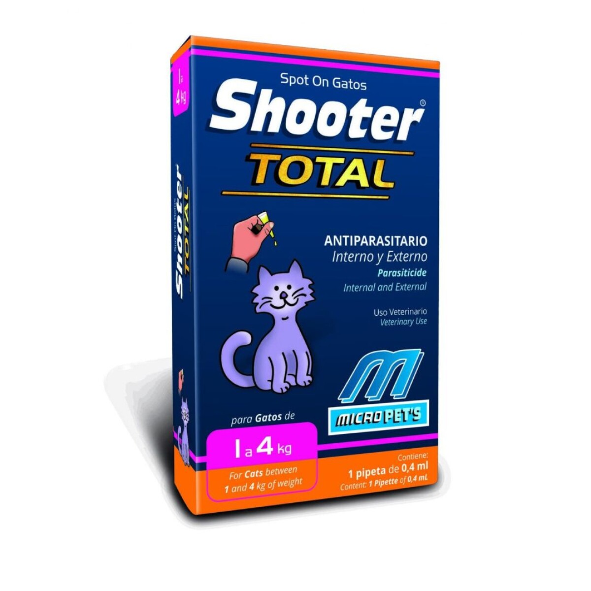 Shooter Gato X 08 Ml 