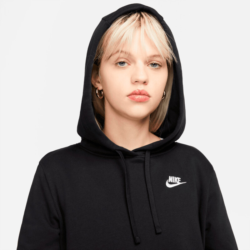 Abrigo Nike Sportswear Club Fleece de Mujer Negro