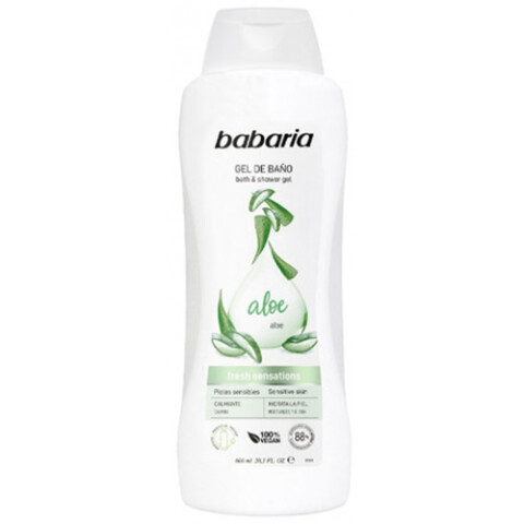 Gel de baño Babaria Aloe vera