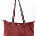 Imagen de Travel Bag Gamuza Vegana Con Cierre - Bordeaux