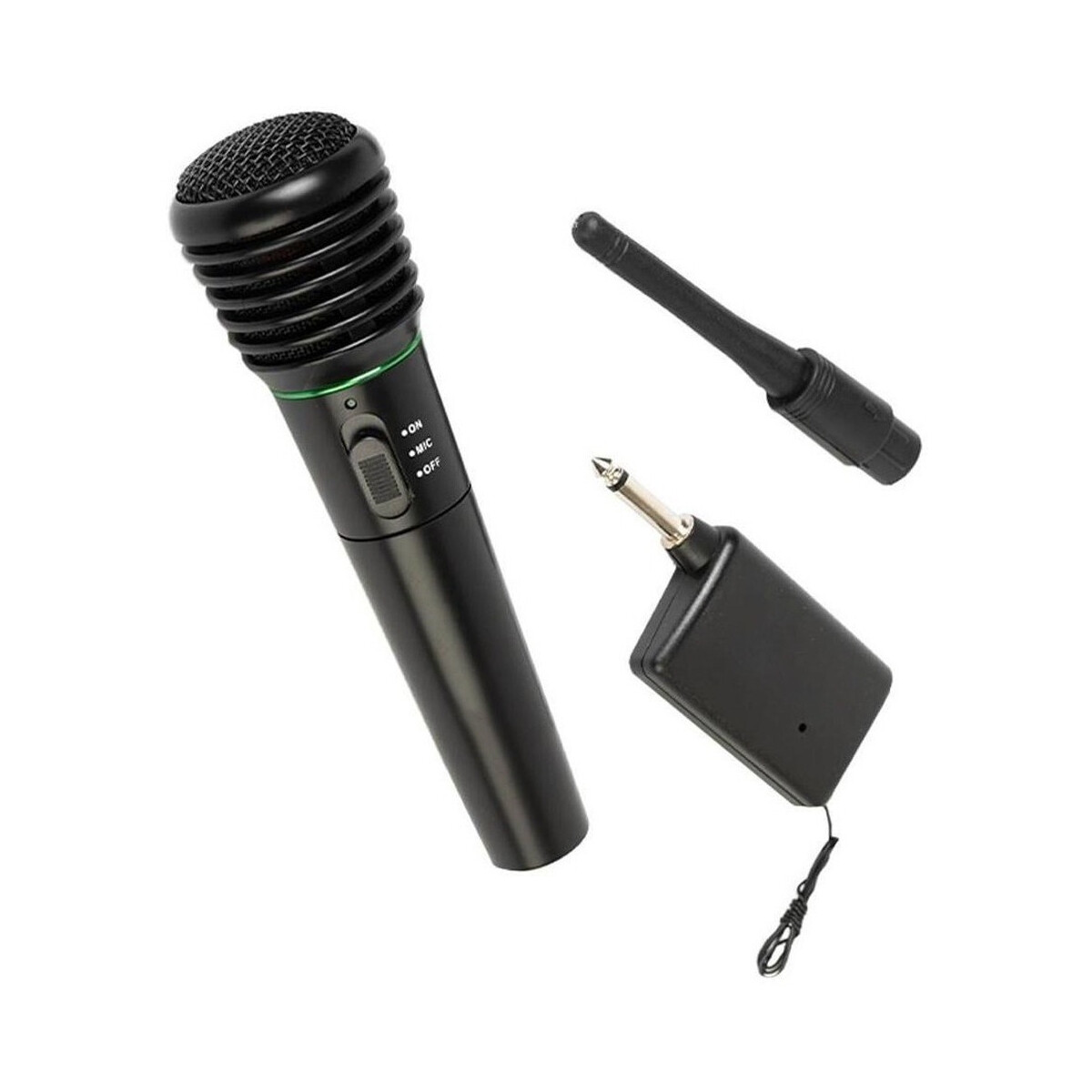Micrófono Inalámbrico Profesional Para Karaoke Alta Calidad - Variante Color Verde 