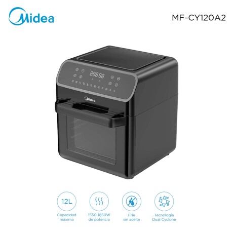FREIDORA S/ACEITE MIDEA 12-LITROS NEGRO MF-CY120A2