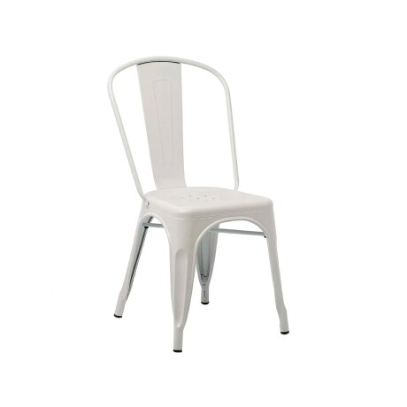 Silla Tolix OR1117-02 Metal 120KG BLANCO