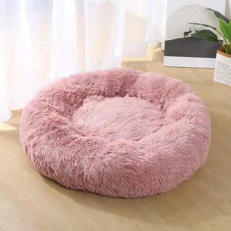 Cama Mascotas Porte Grande Afelpada Rosa Ø 80cm x Alto 15cm Cama Mascotas Porte Grande Afelpada Rosa Ø 80cm x Alto 15cm